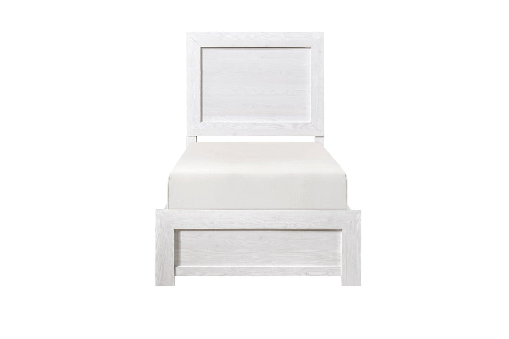 Corbin White Panel Bedroom Set