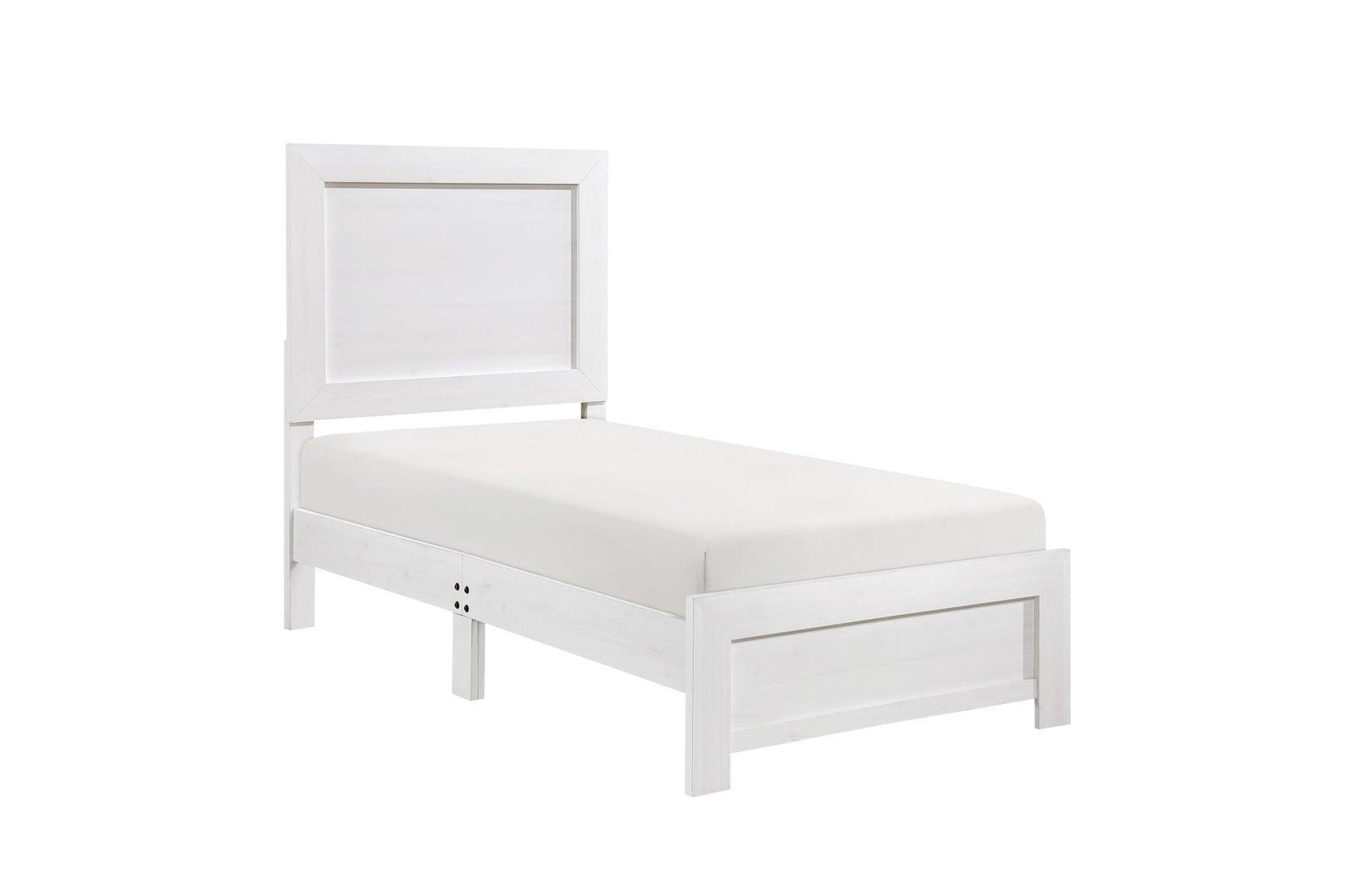 Corbin White Panel Bedroom Set