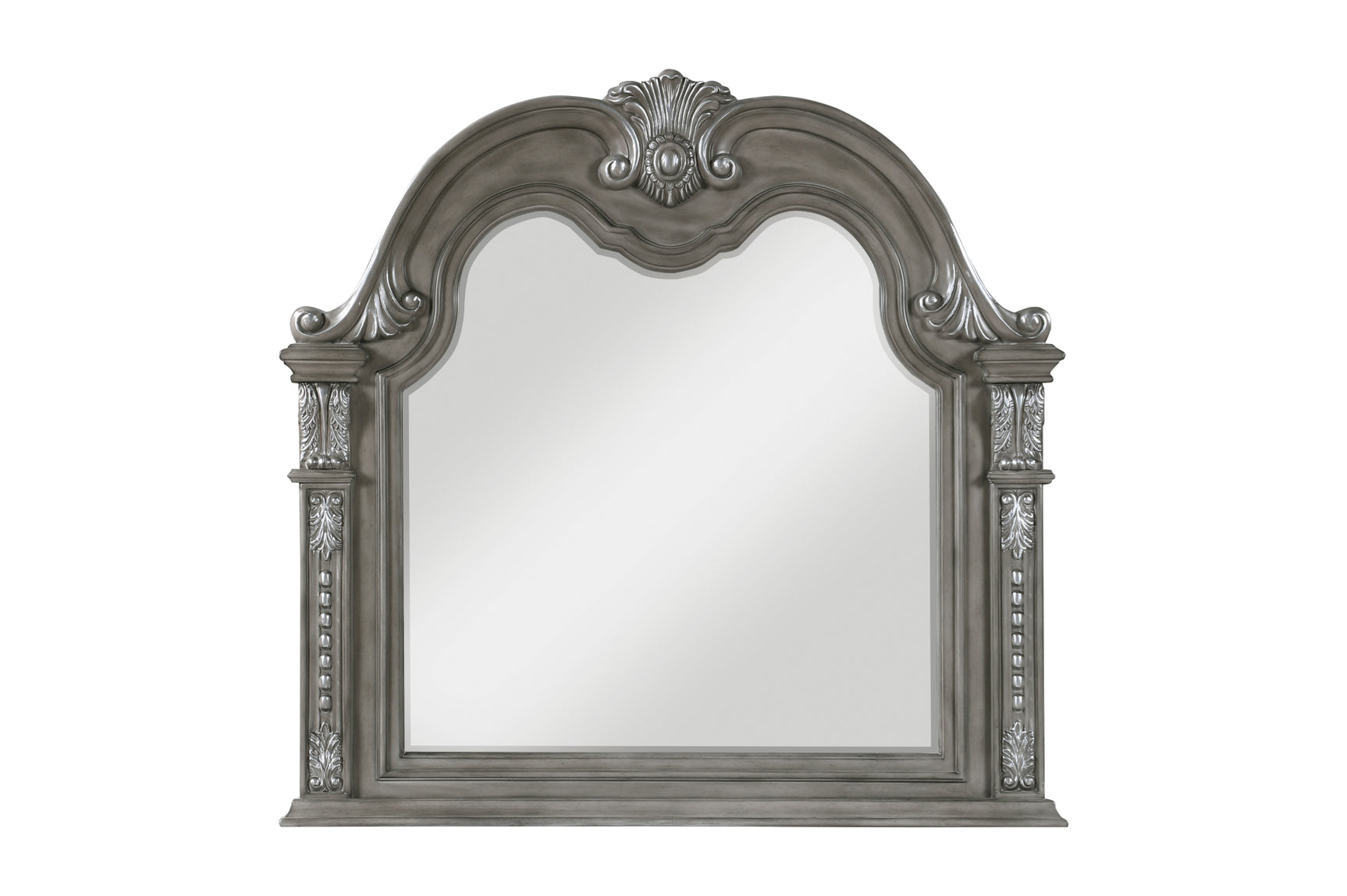 Bennington Gray Upholstered Tufted Panel Bedroom Set