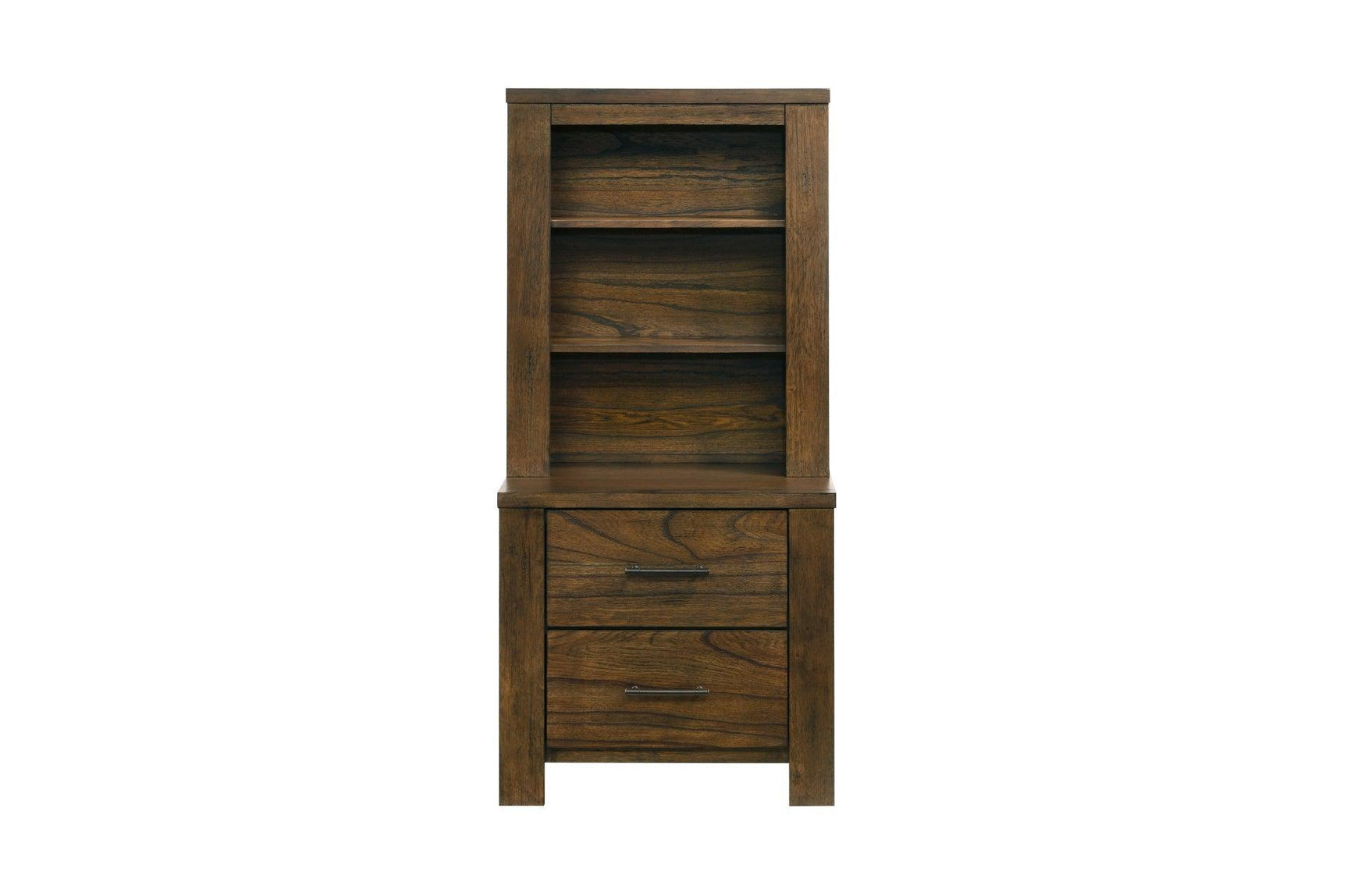 Sullivan Dark Brown Bookcase Storage Platform Bedroom Set
