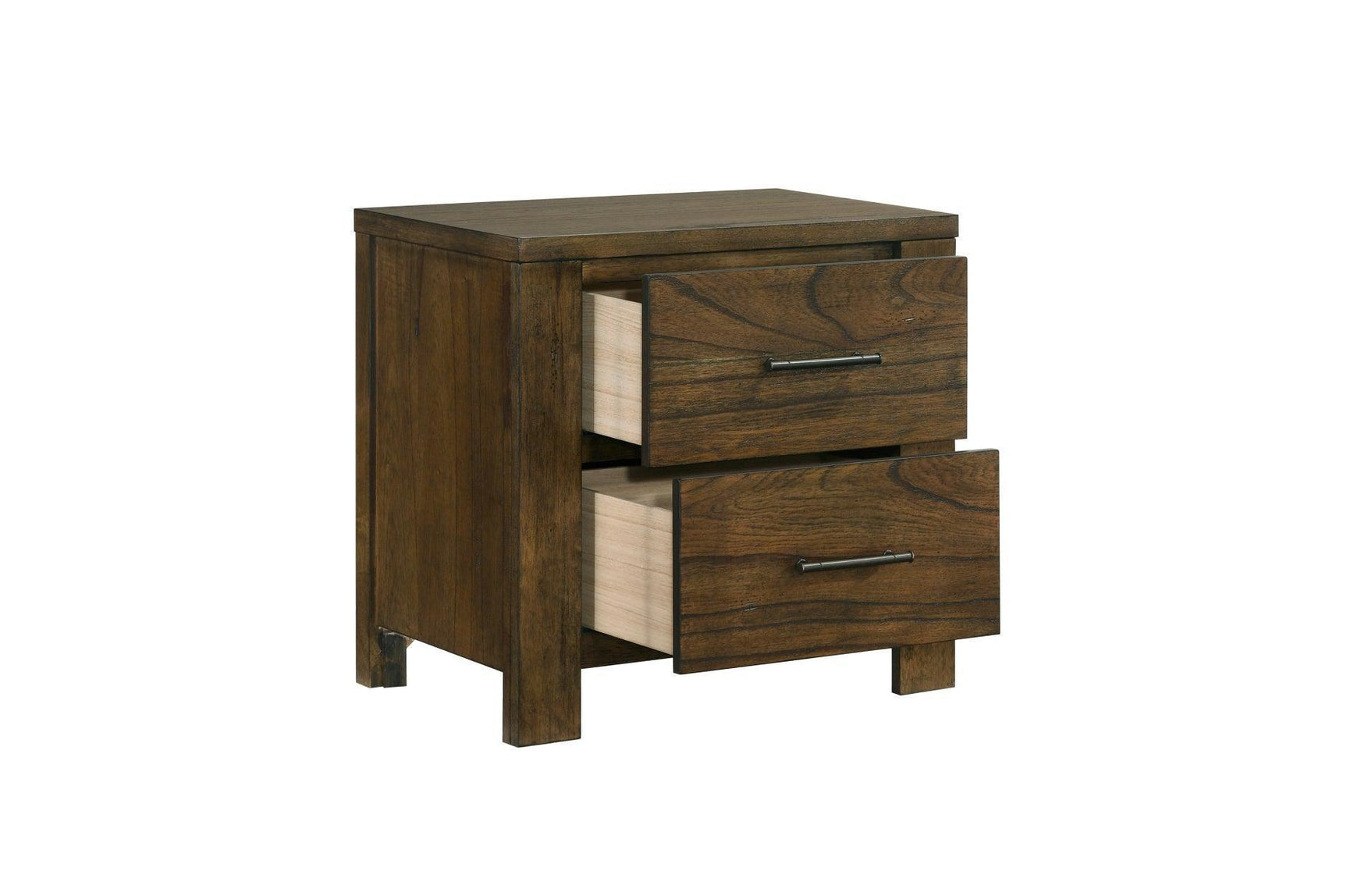 Sullivan Dark Brown Bookcase Storage Platform Bedroom Set