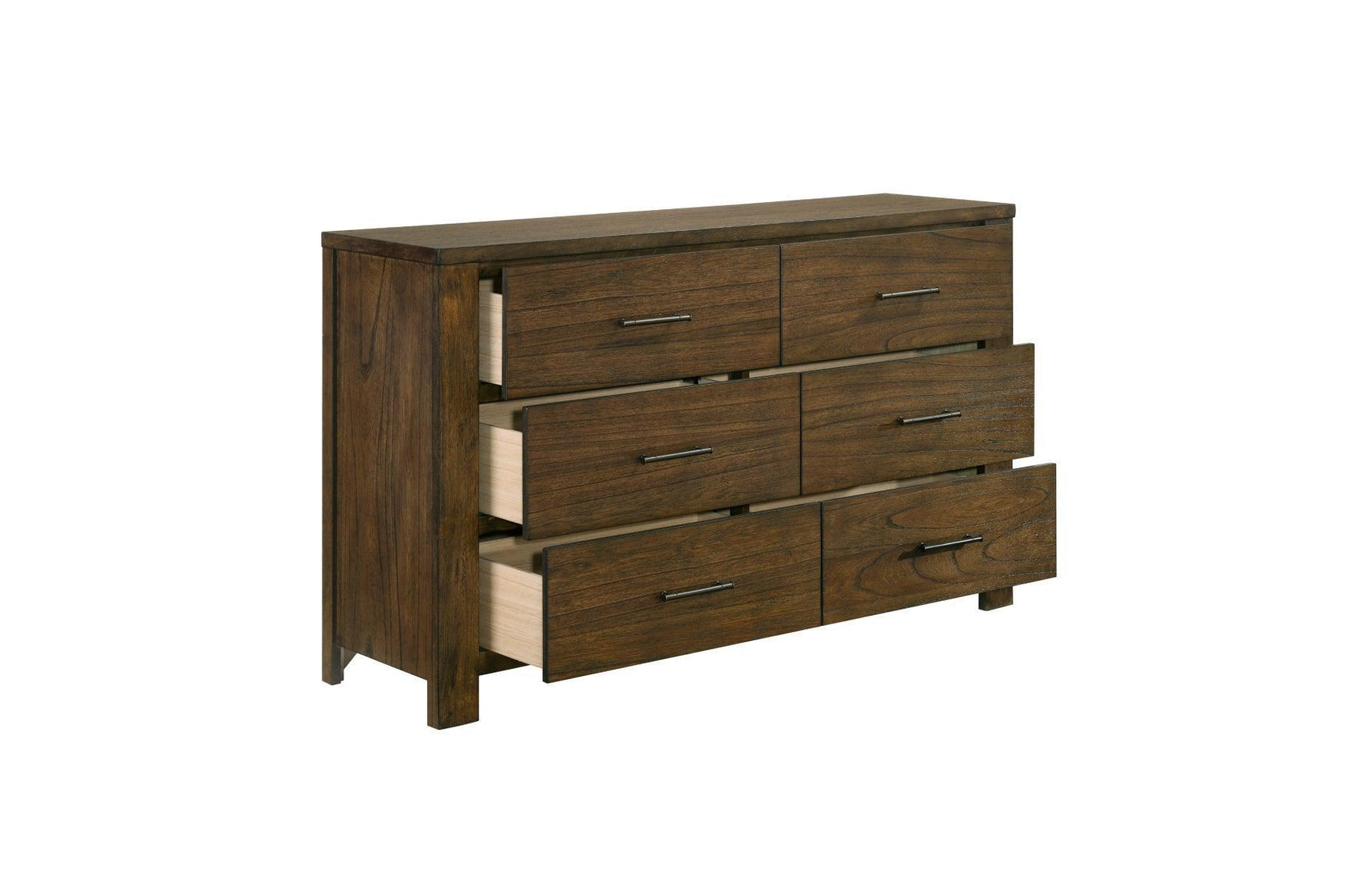 Sullivan Dark Brown Bookcase Storage Platform Bedroom Set
