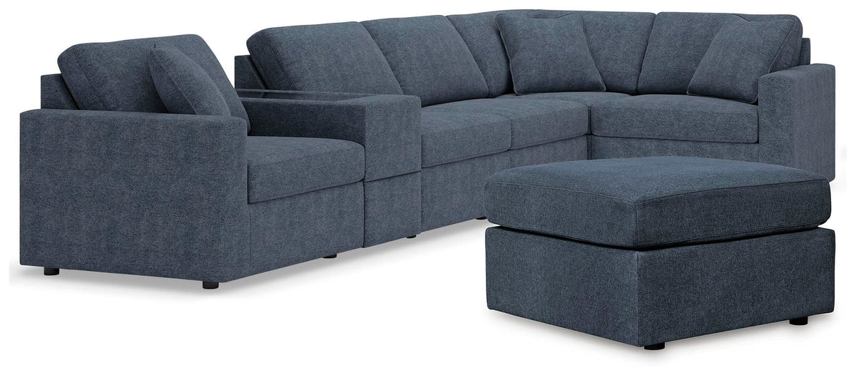 Modmax Ink 6-Piece Sectional with Ottoman — product image 2