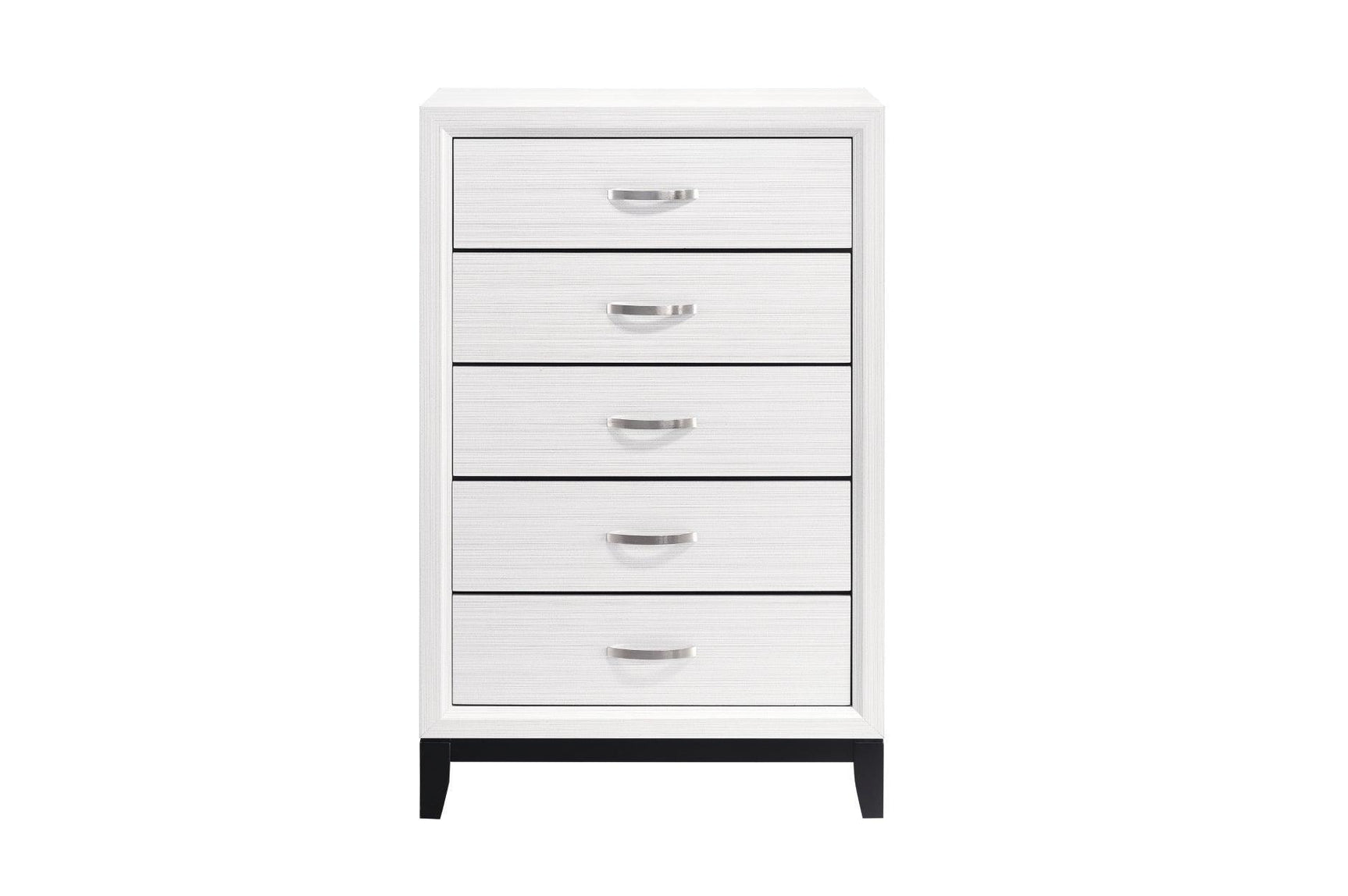 Davi White Panel Bedroom Set