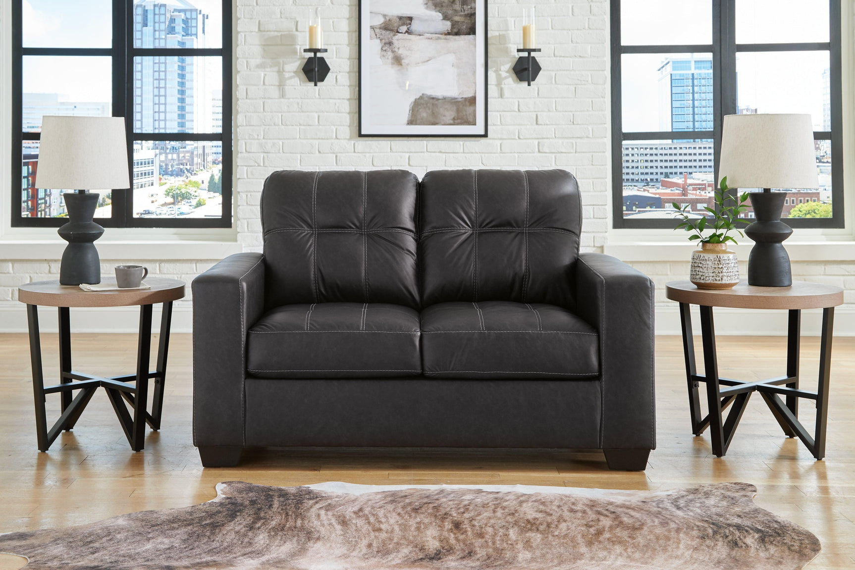 Barlin Carbon Mills Sofa, Loveseat and Recliner