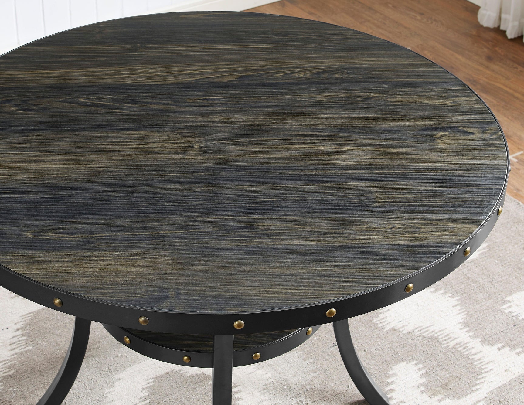 Wallace Melamine Round Counter Height Set