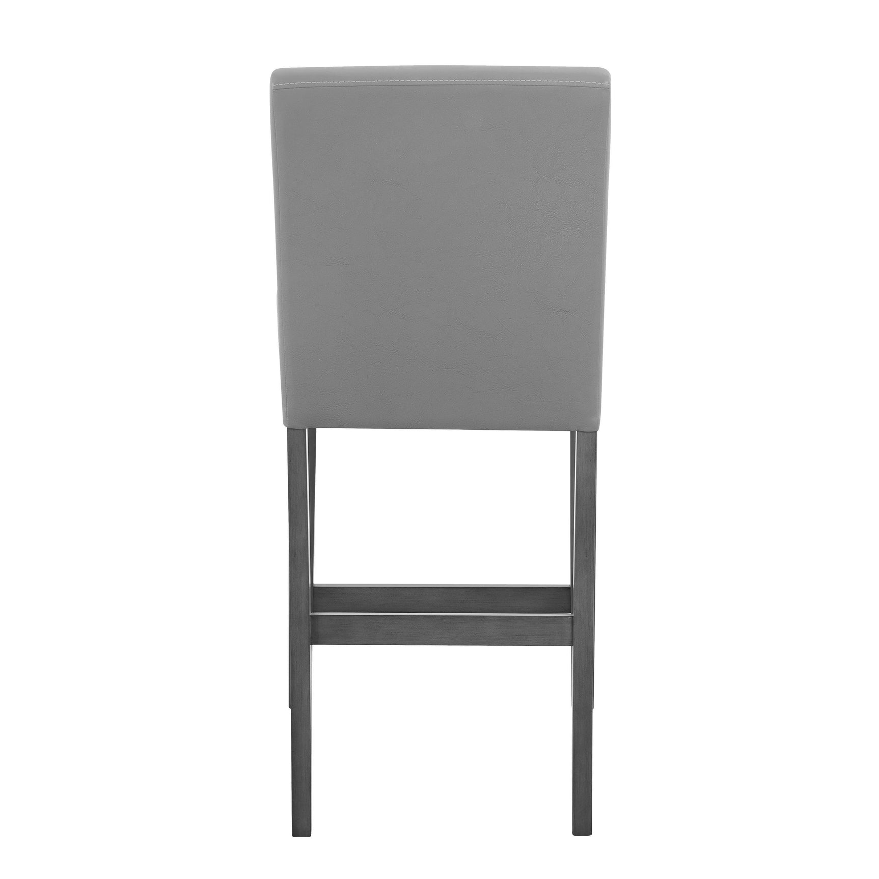 Judson Gray 5-Pk Modern Sleek Wood And Veneers Oval Counter Height - Ella Furniture