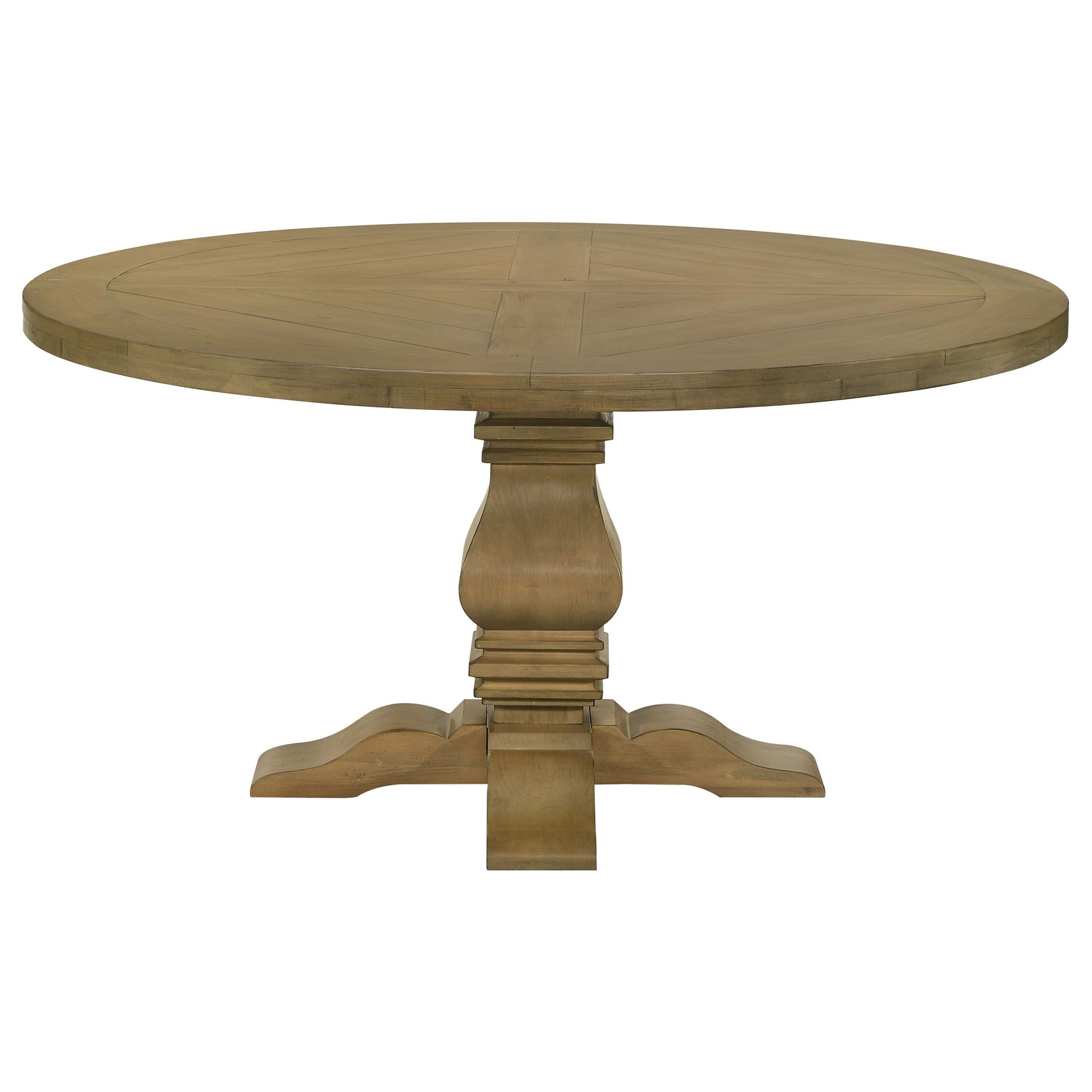 Florence Rustic Honey Round Dining Room Set