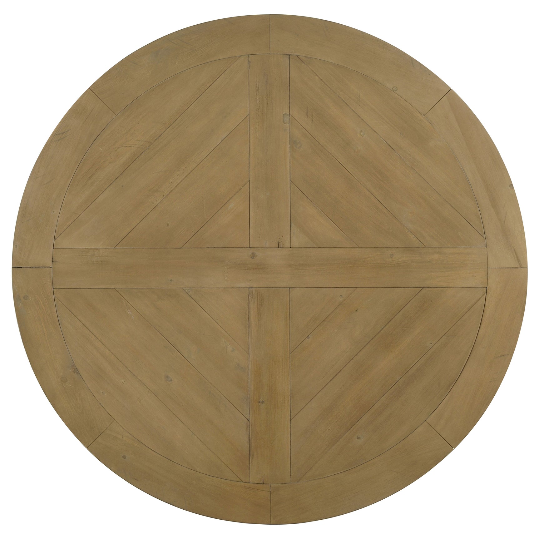 Florence Rustic Honey Round Dining Room Set
