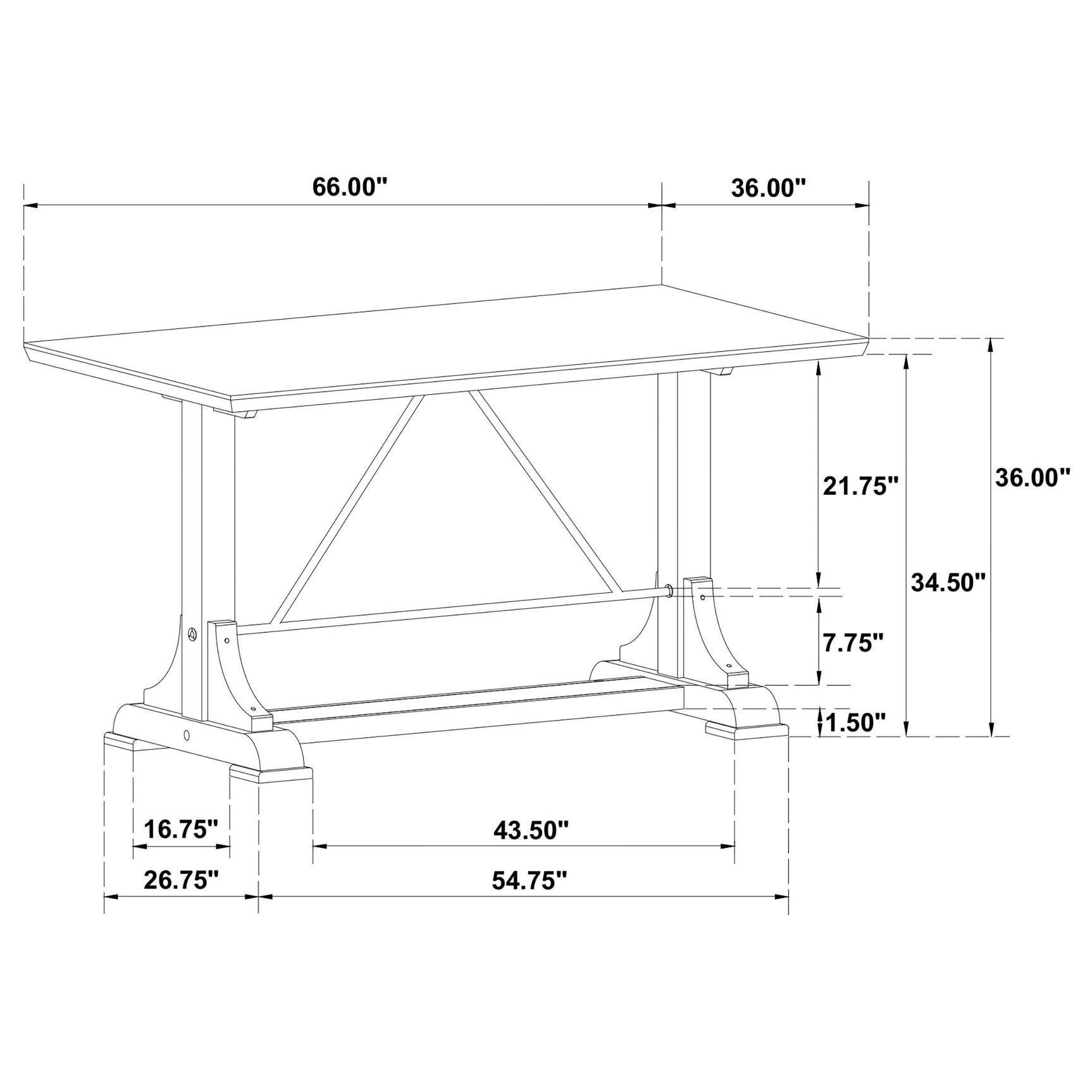 Aldrich Cappuccino White Marble Counter Height Set