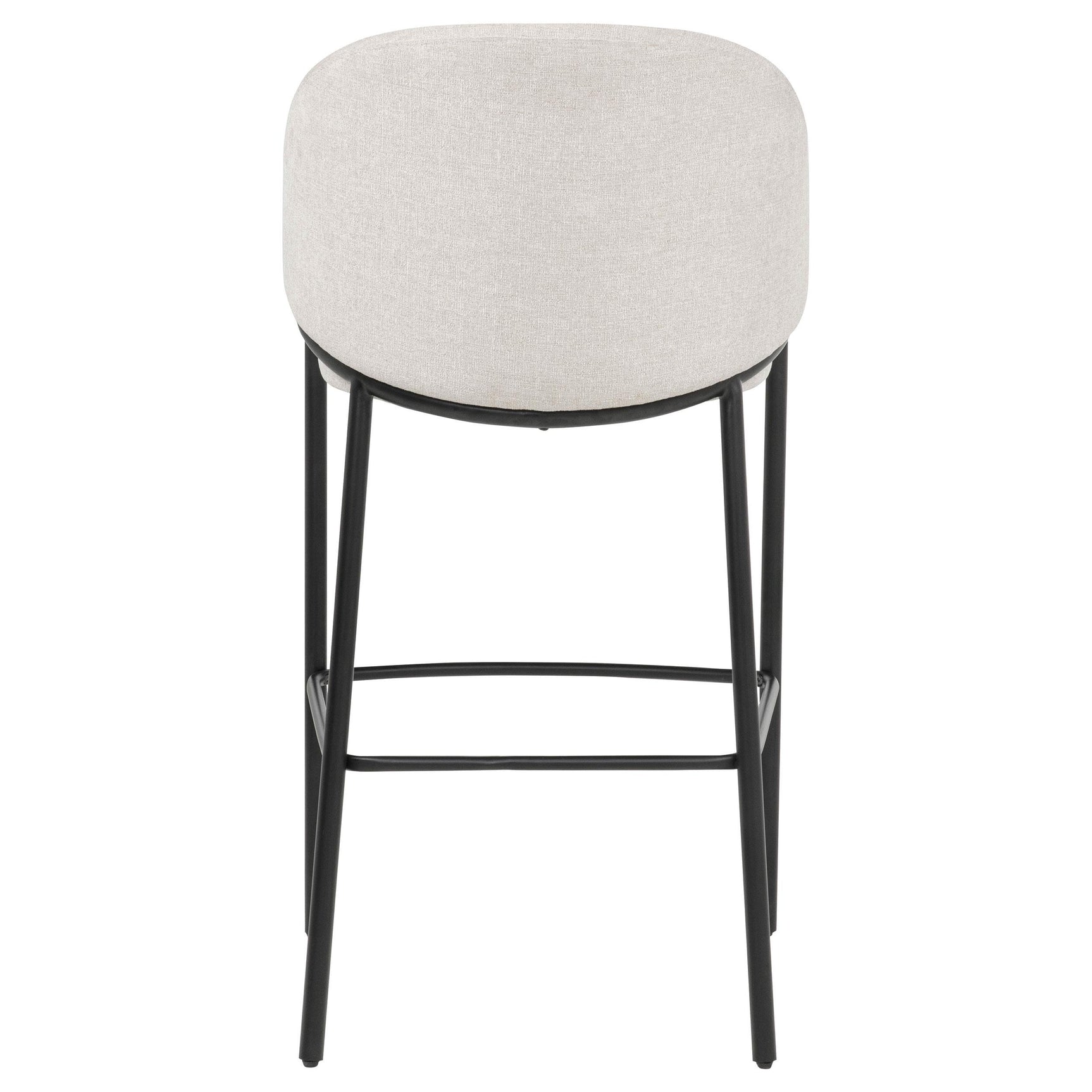 Chadwick Fabric Upholstered Bar Chair Beige (Set of 2)