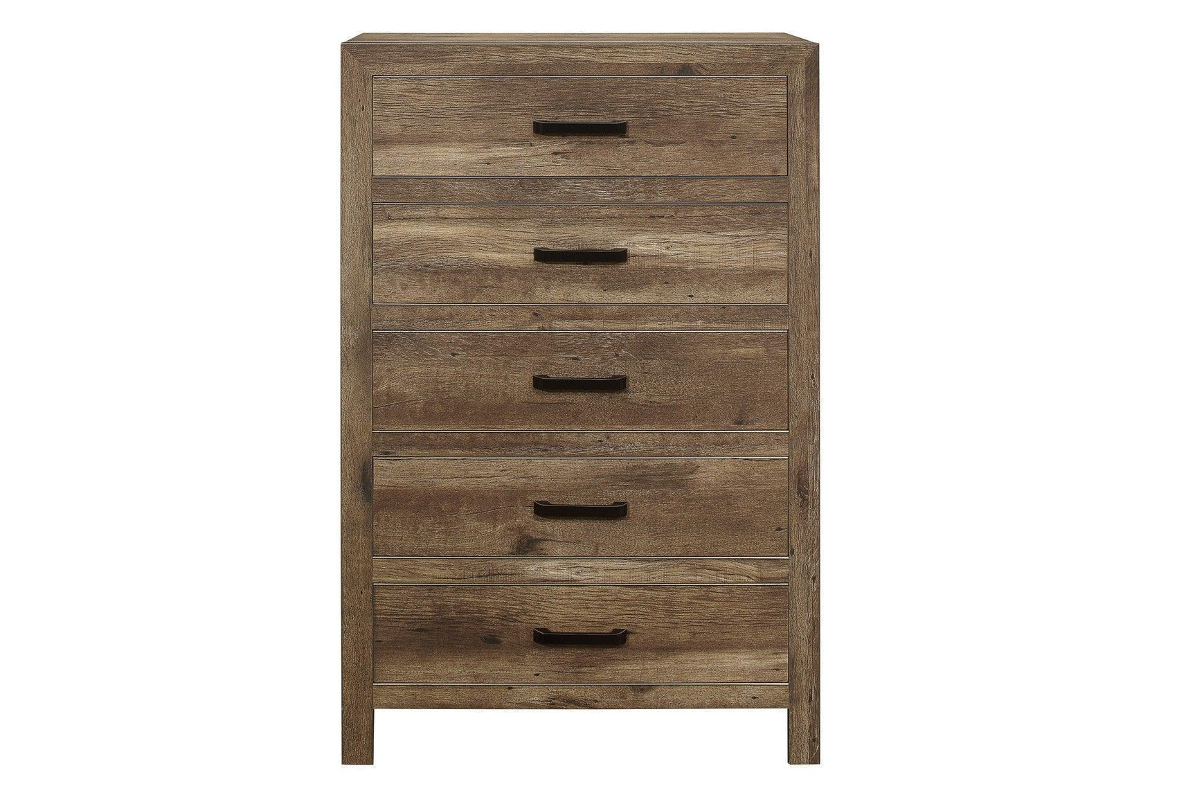 Mandan Light Brown Panel Youth Bedroom Set