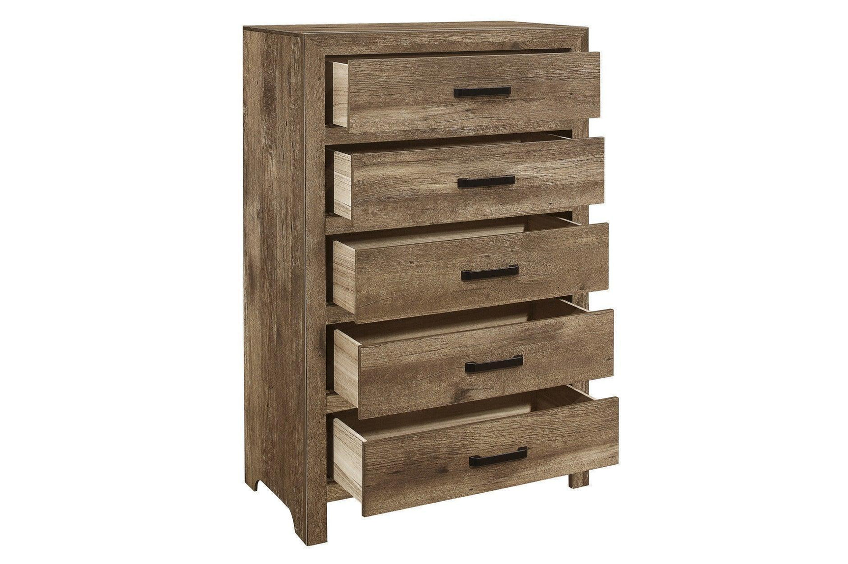 Mandan Light Brown Panel Youth Bedroom Set