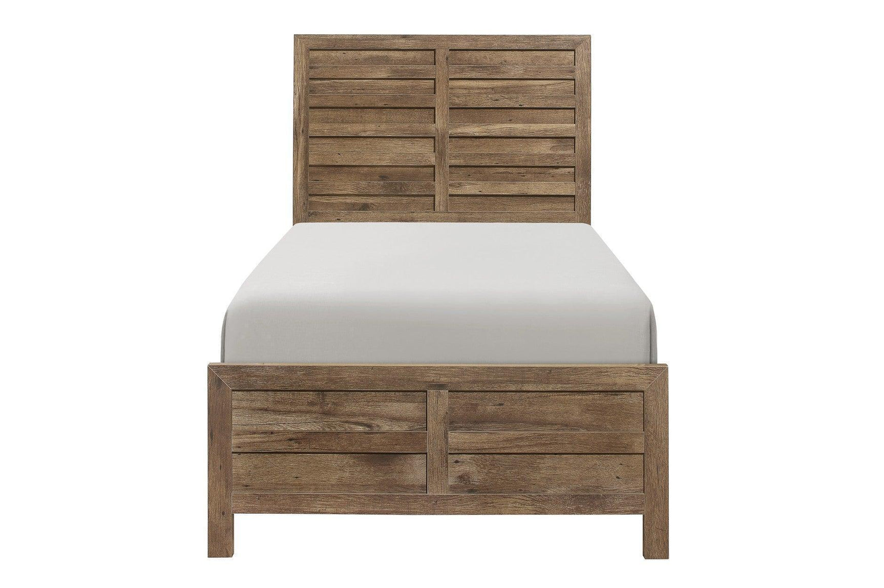 Mandan Light Brown Panel Youth Bedroom Set