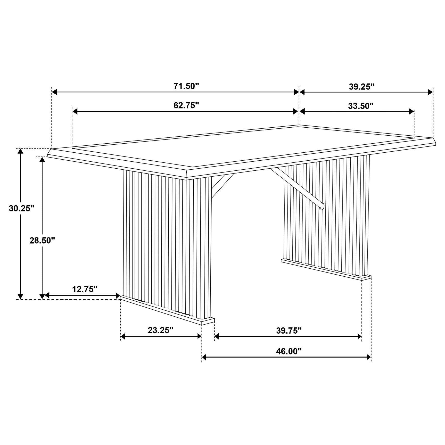 Sherwood Brown Rectangular Dining Room Set