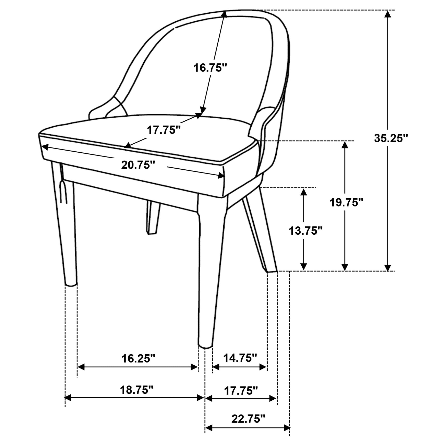 Reseda Rectangular Dining Room Set