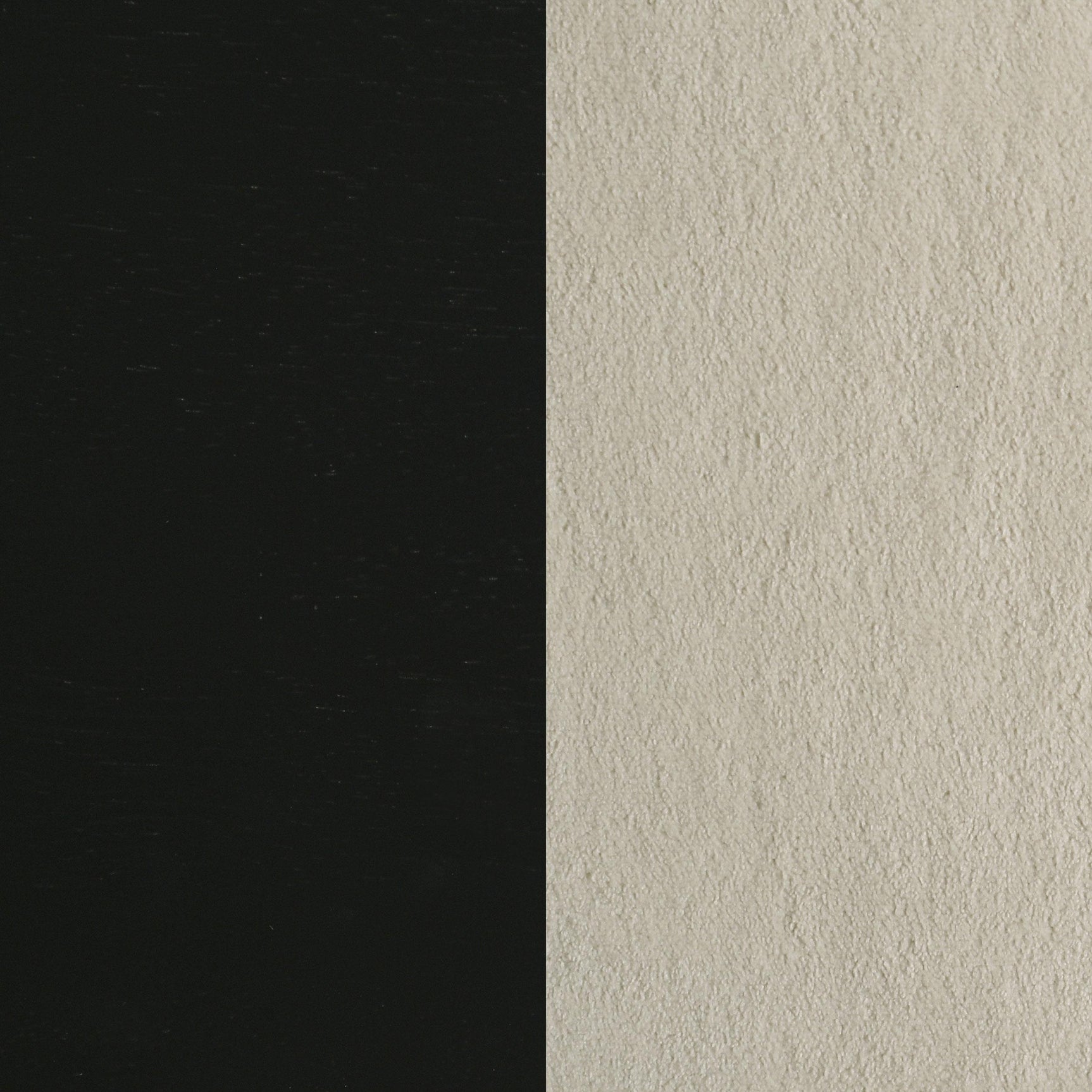 Redbridge Velvet Upholstered Side Chair Cream and Black (Set of 2)