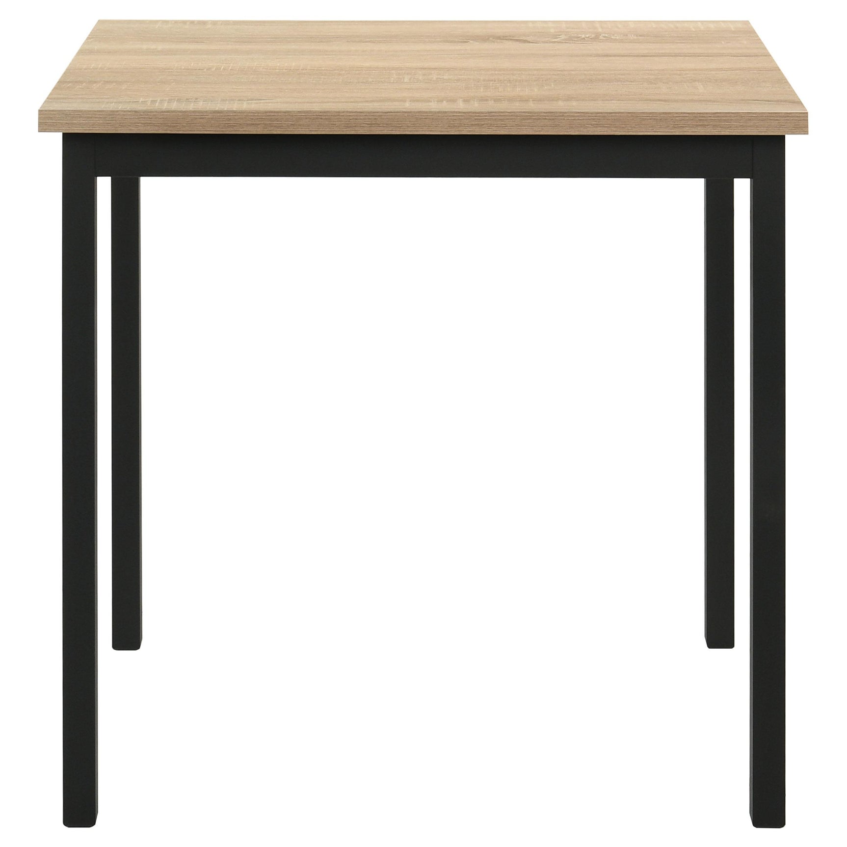 Garza Space Saving Rectangular Dining Table Greige Oak