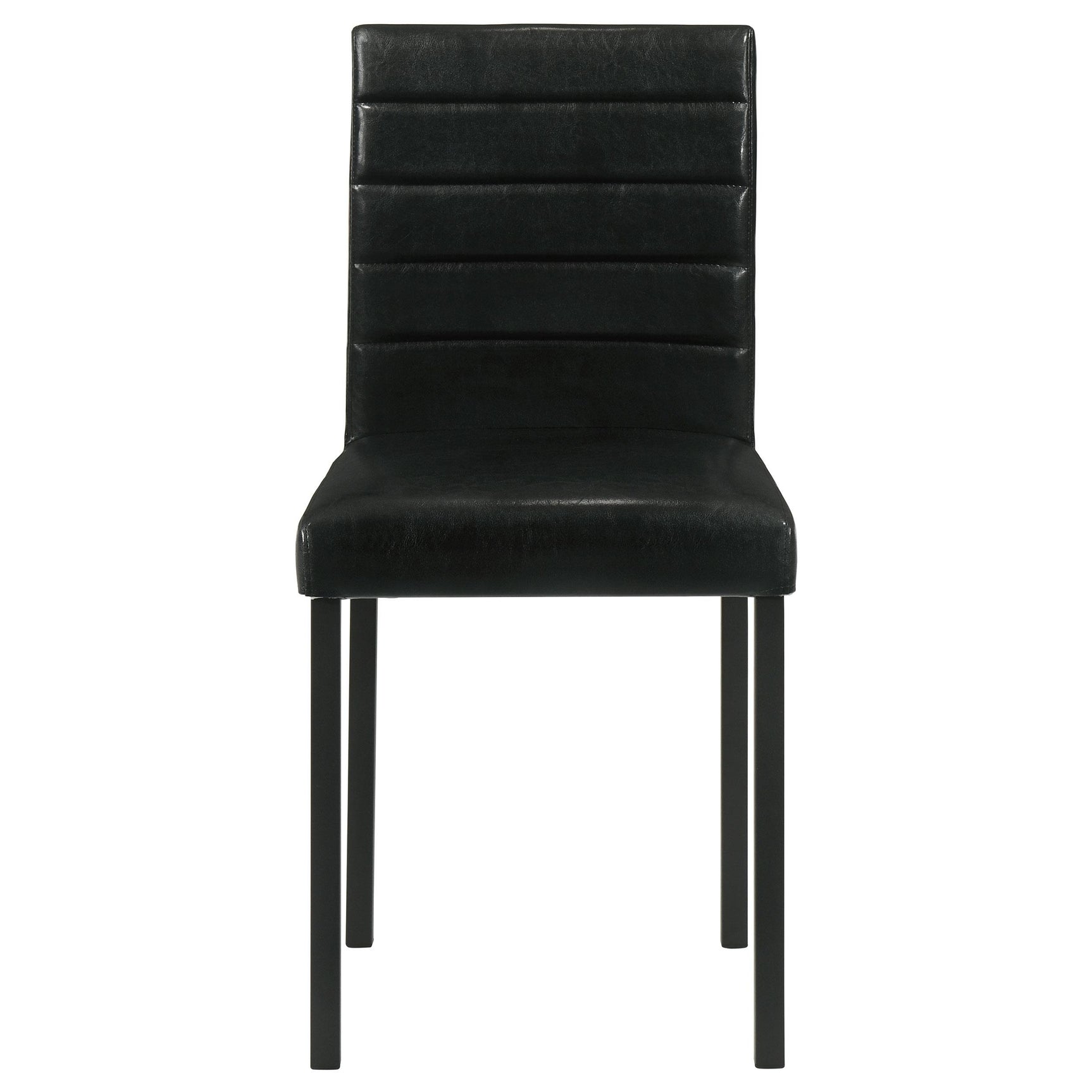 Garza Upholstered Dining Side Chair Black (Set of 4)