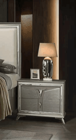 Zaya Champagne Nightstand