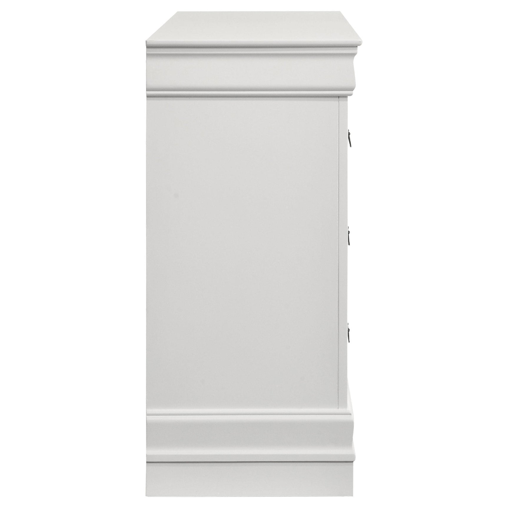 LOUIS PHILIPPE Louis Philippe 6-drawer Dresser White 202443