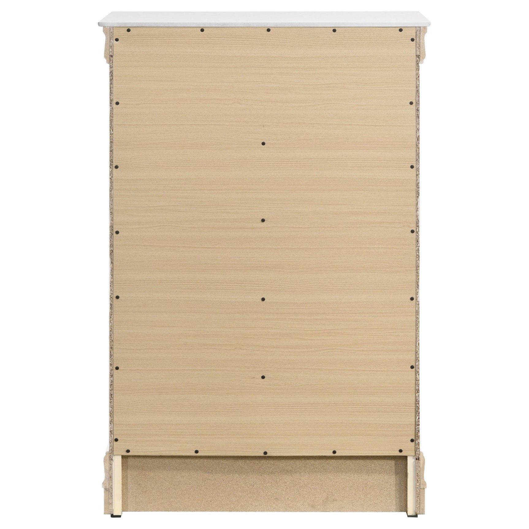 LOUIS PHILIPPE Louis Philippe 5-drawer Bedroom Chest White 202445