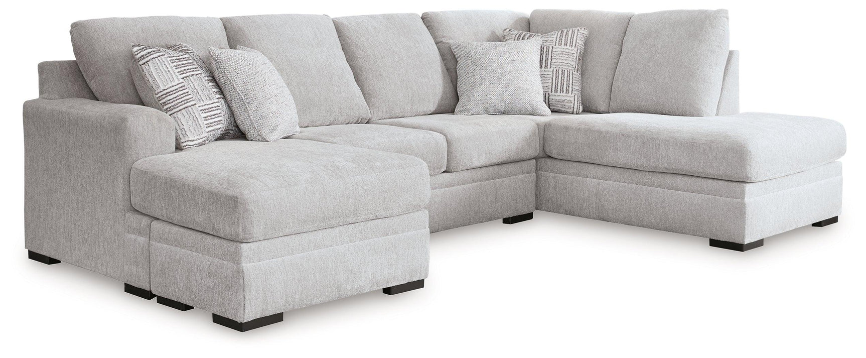 Gabyleigh Nickel Performance Fabric,Next-Gen Nuvella™ 2-Piece Sectional with Chaise