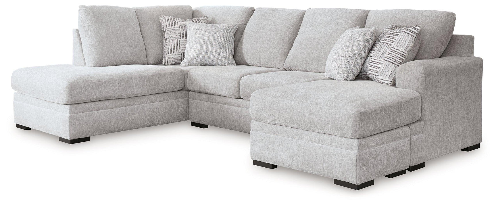 Gabyleigh Nickel Performance Fabric,Next-Gen Nuvella™ 2-Piece Sectional with Chaise