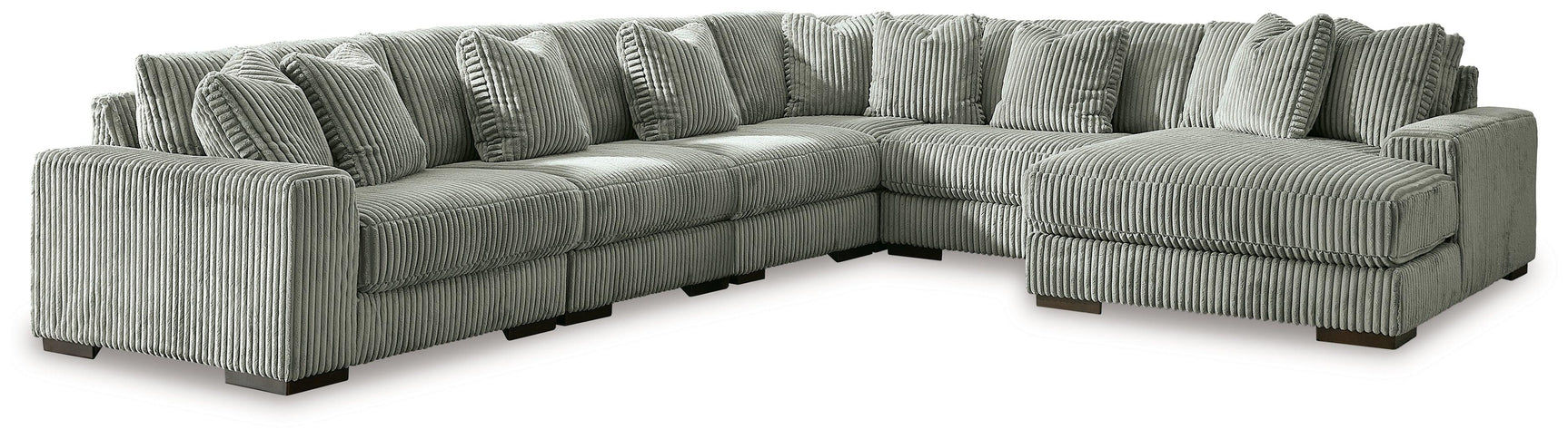 Lindyn Fog 6-Piece Sectional With Chaise