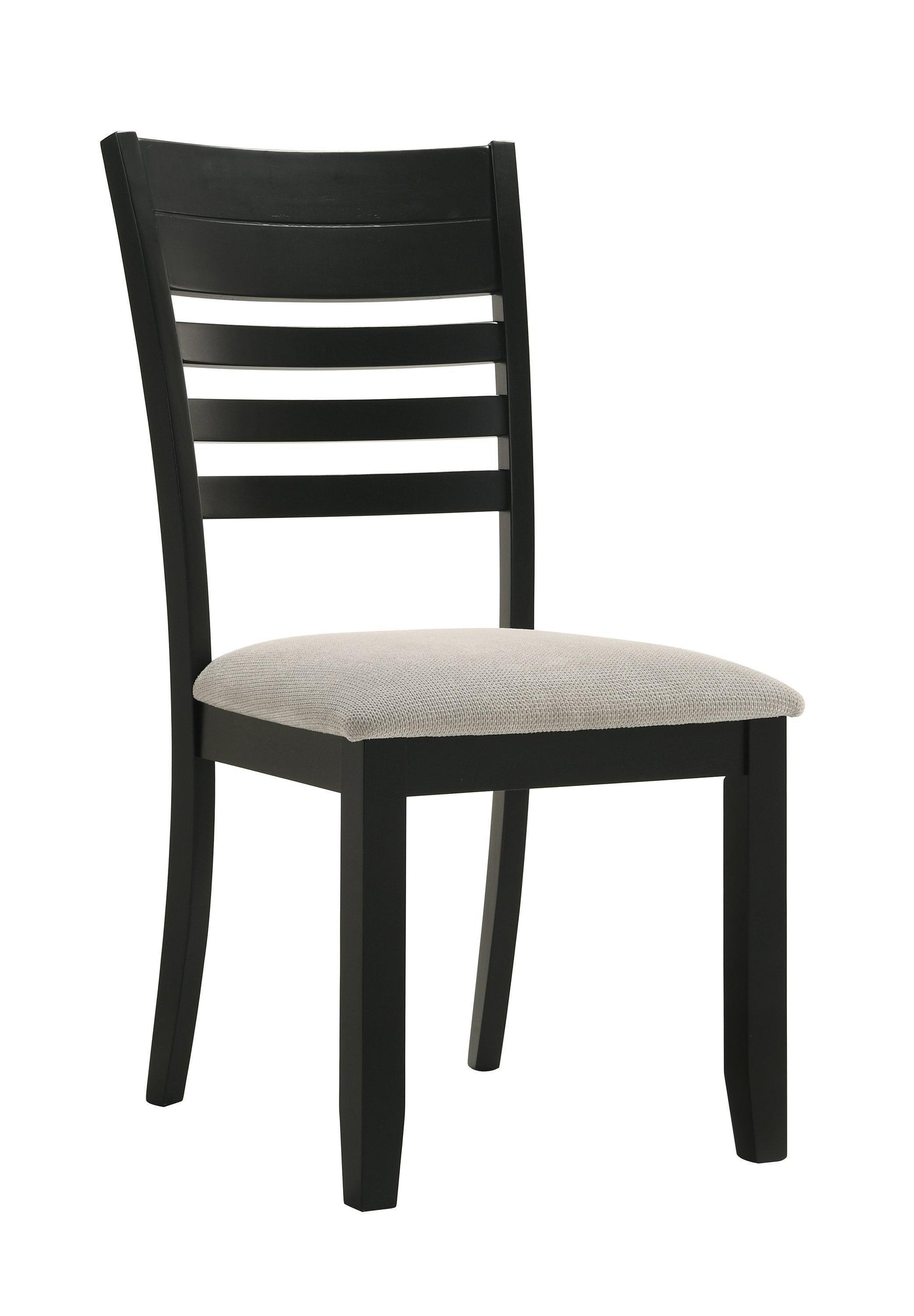 Folio Gray Black Rectangular Dining Room Set