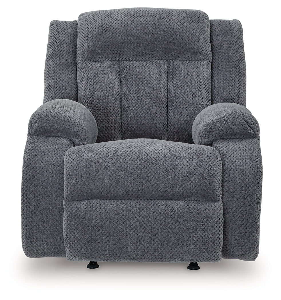 Observation Steel Velvet Power Recliner