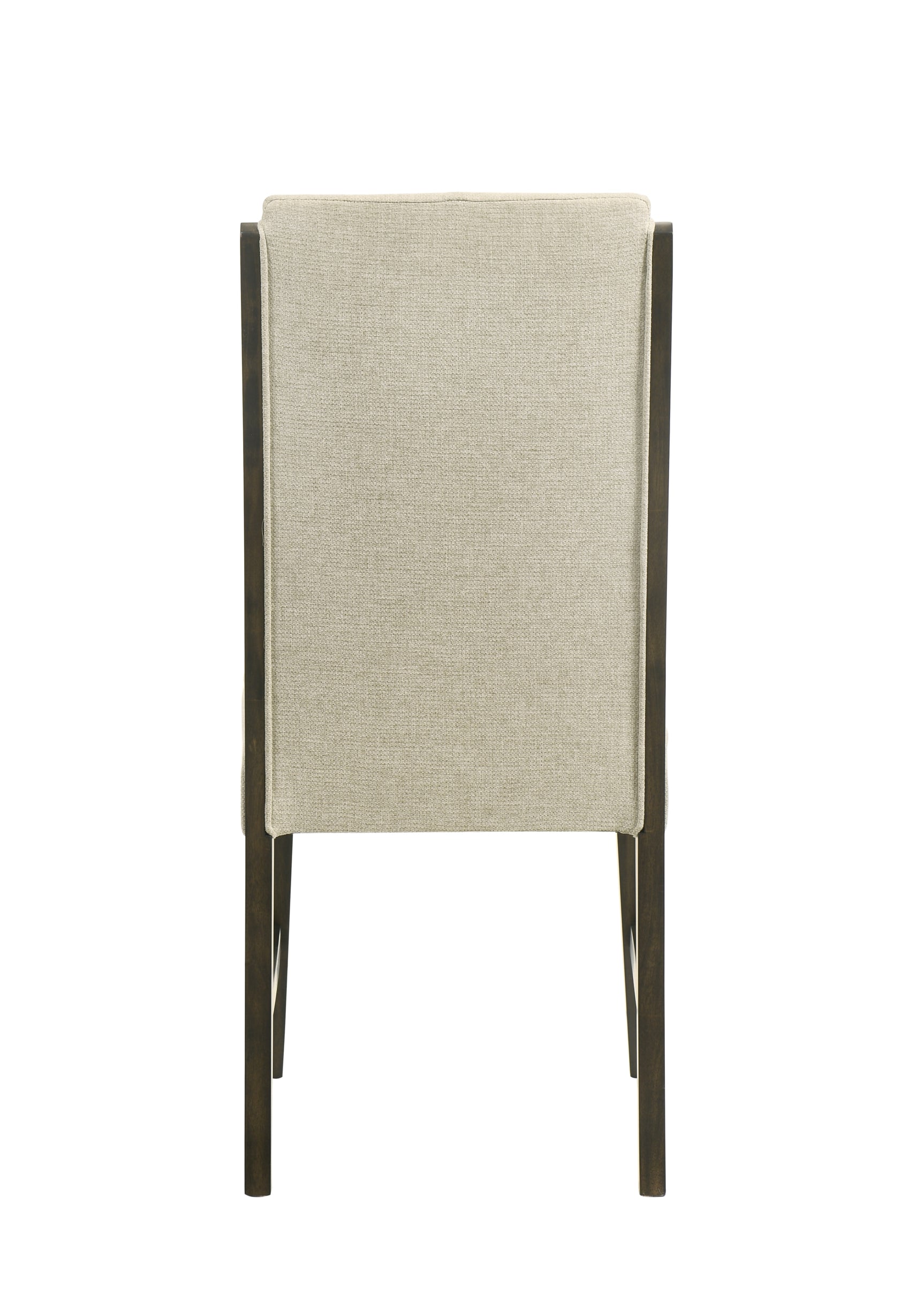 Herbert Gray Upholstered Tufted Rectangular Dining Room Set