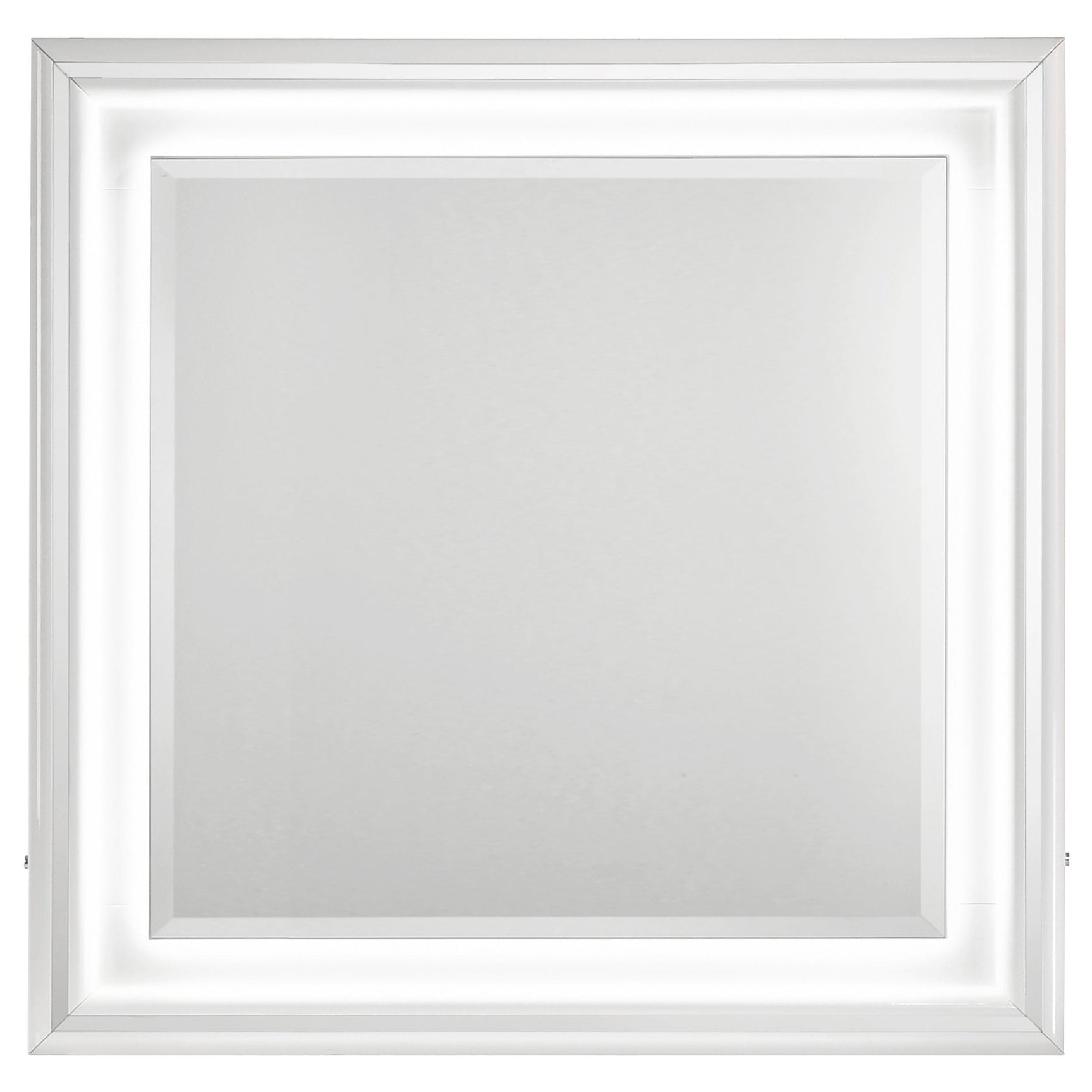 Cassia Dresser Mirror White High Gloss