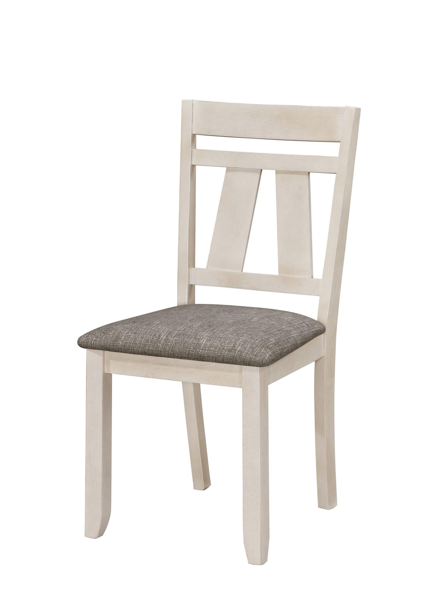 Maribelle Chalk Gray Extendable Dining Room Set
