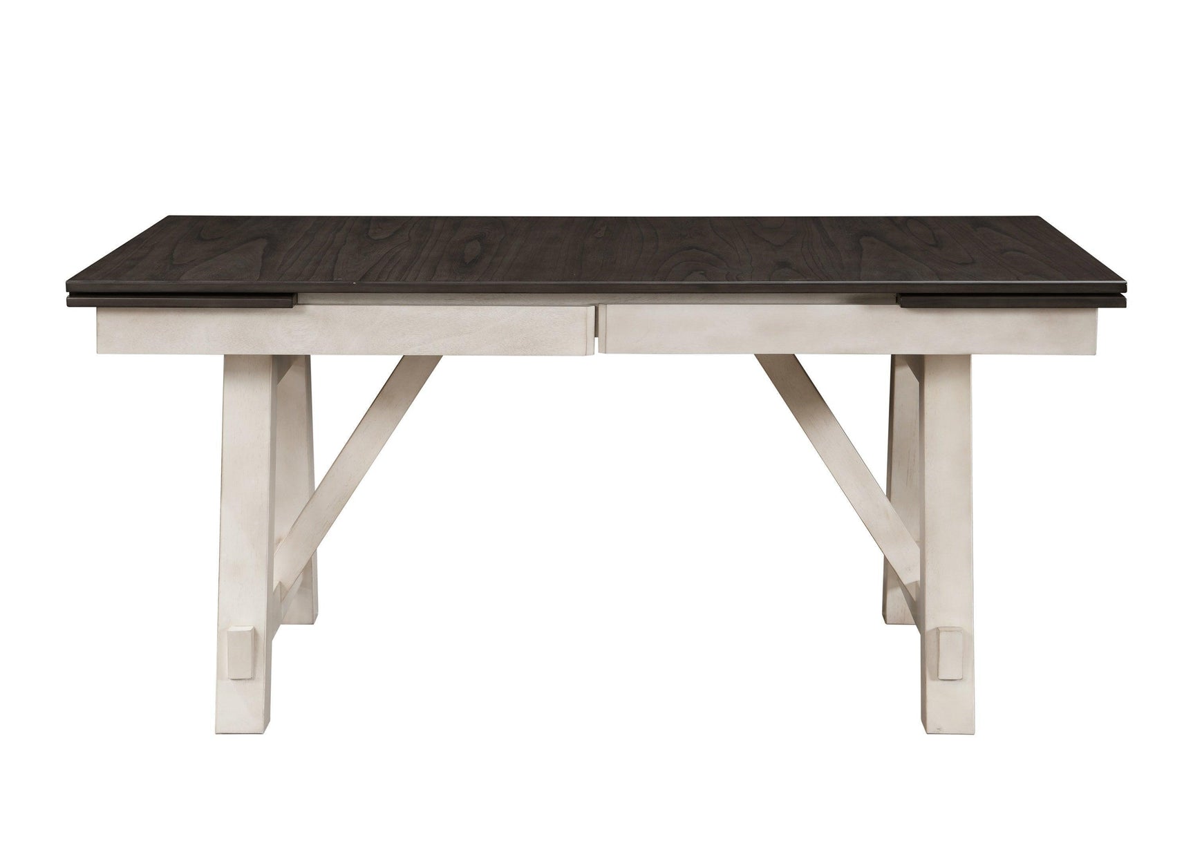Maribelle Chalk Gray Extendable Dining Room Set