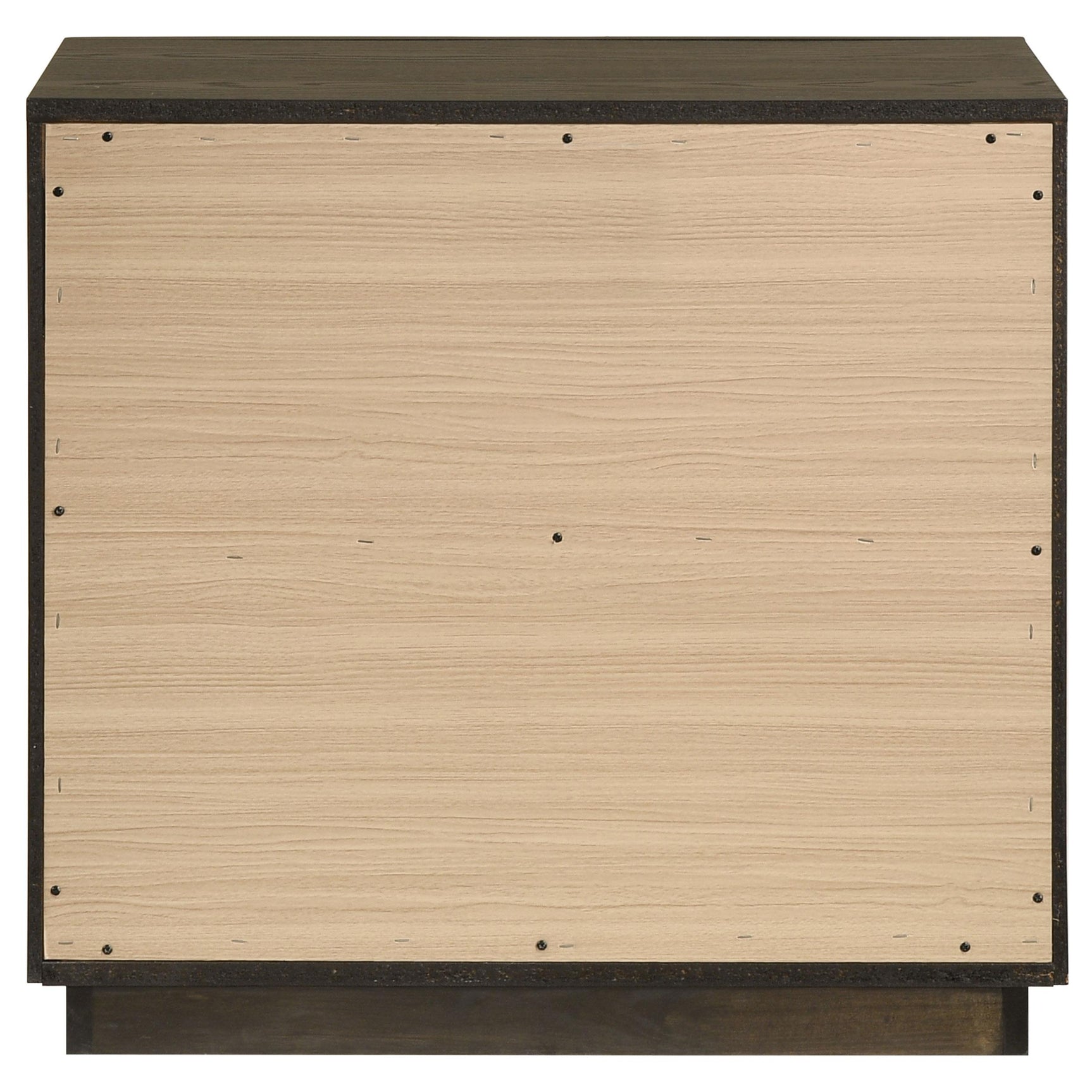 Atlas 2-drawer Bedroom Nightstand Bedside Table Dark Oak