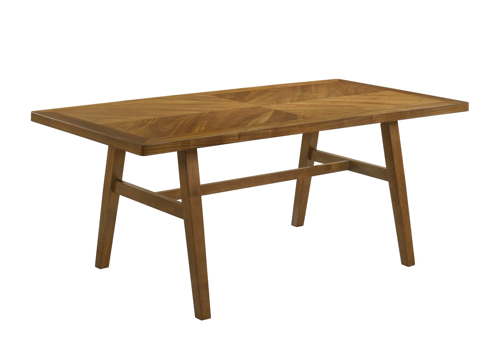 Linus Brown Rectangular Dining Room Set view 3