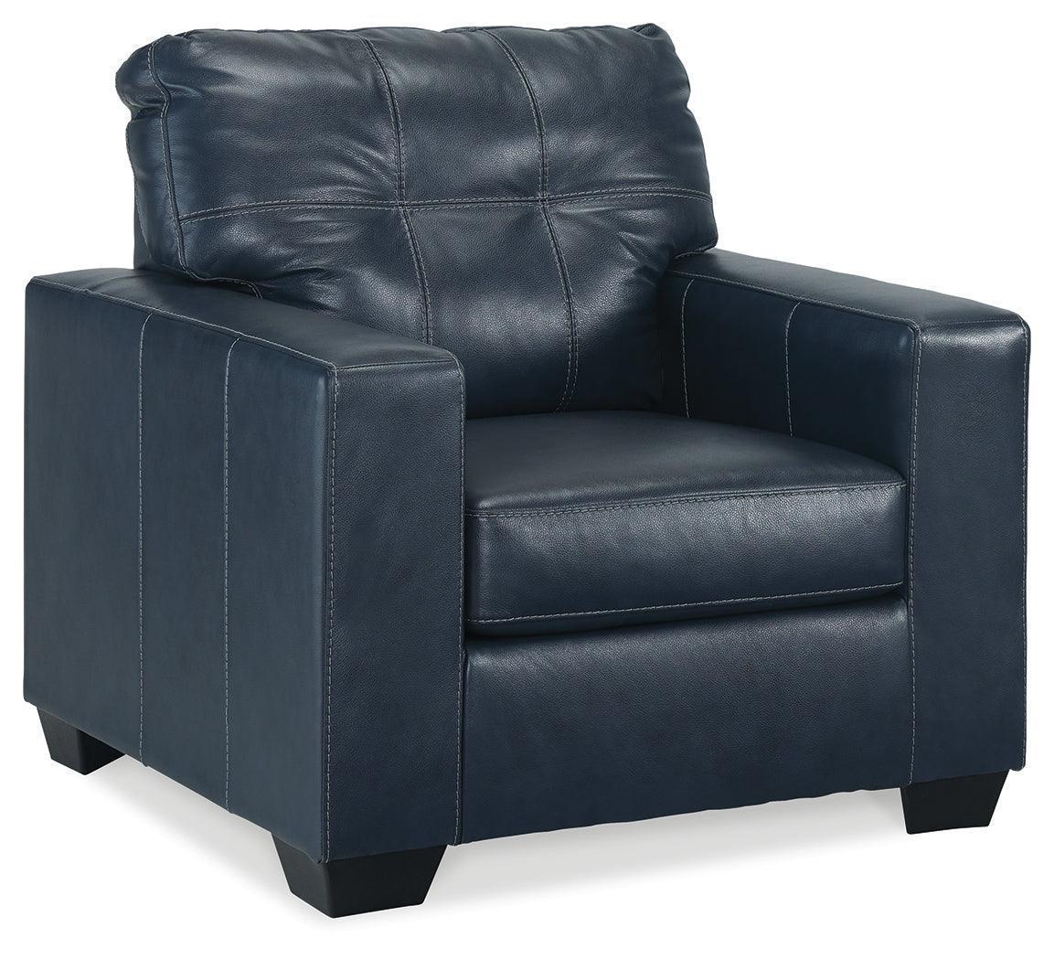 Santorine Ocean Leather Chair