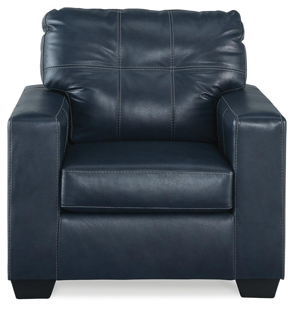 Santorine Ocean Leather Chair