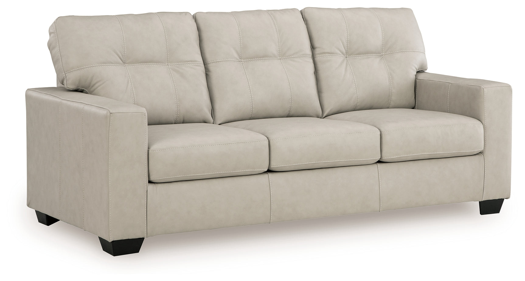 Santorine Bone Leather Queen Sofa Sleeper