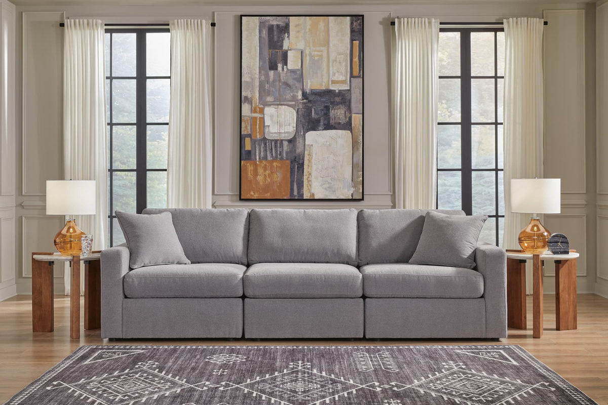 Modmax Granite Performance Fabric 3-Piece Sectional — product view
