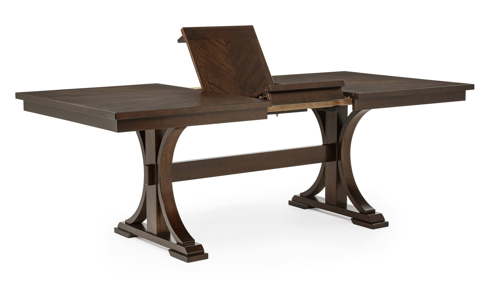 Hamil Dark Brown Dining Room Set view 8