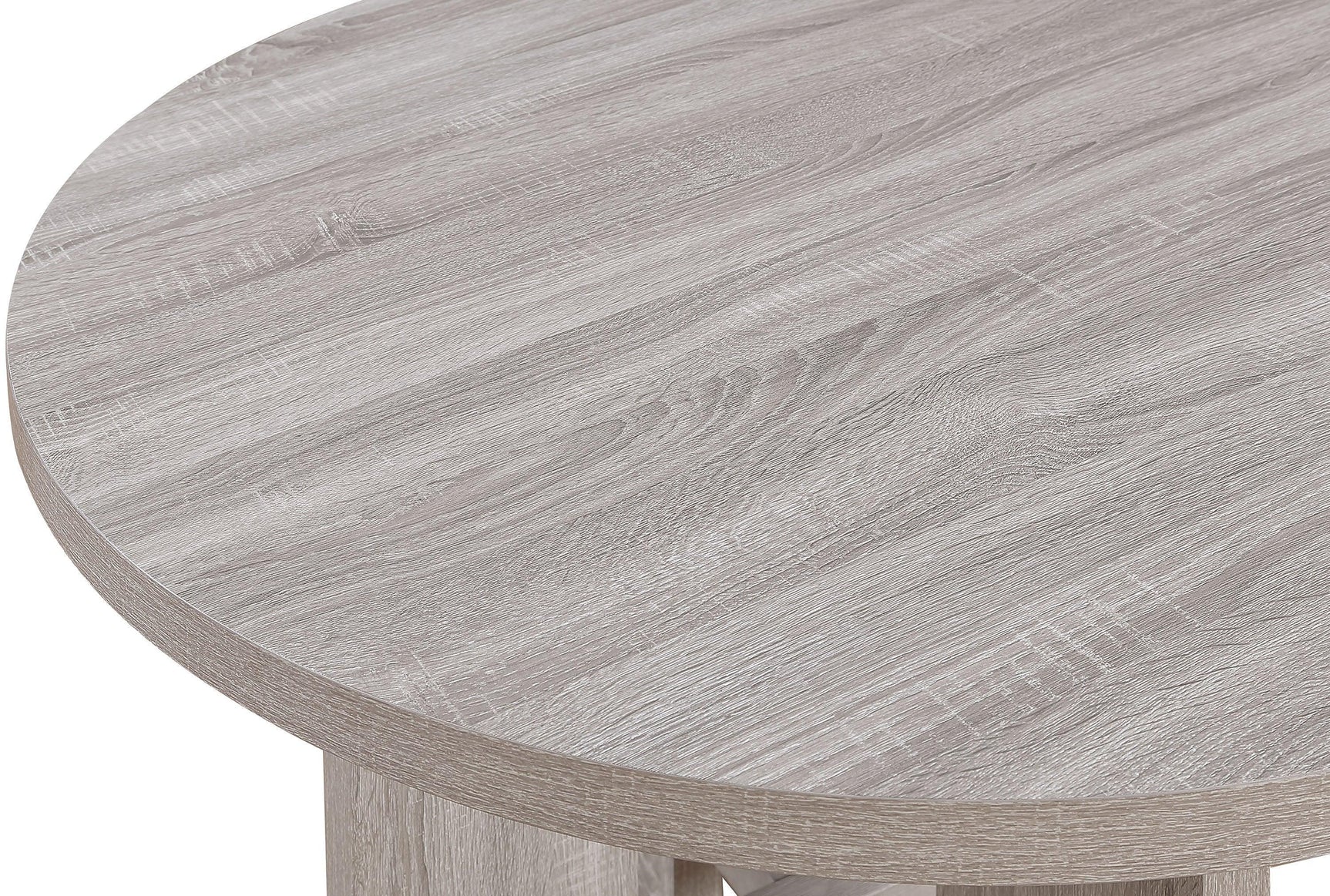 Amara Drift Wood Round Dining Room Set