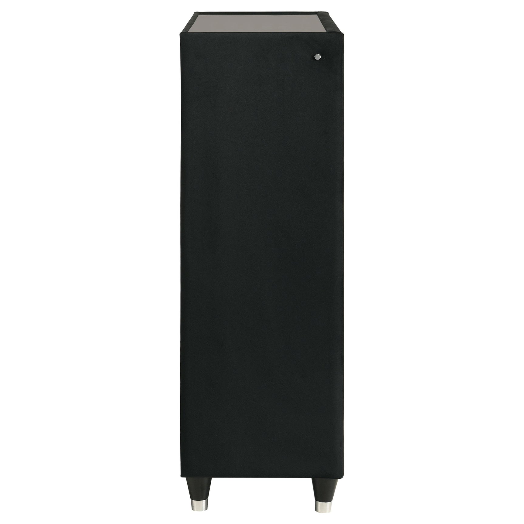 Lorient 5-drawer LED Chest of Drawers Black