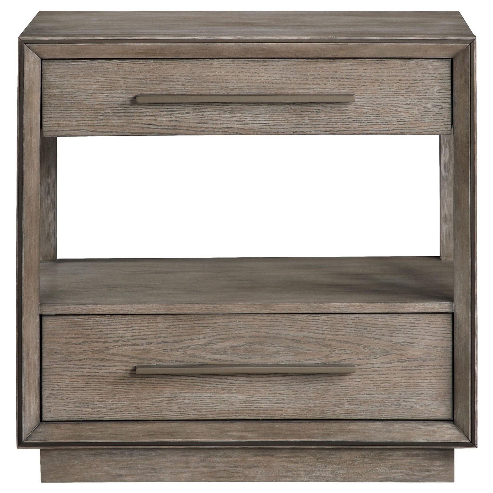 DURANGO COLLECTION Durango 2-drawer Nightstand Bedide Table Washed Oak 223272