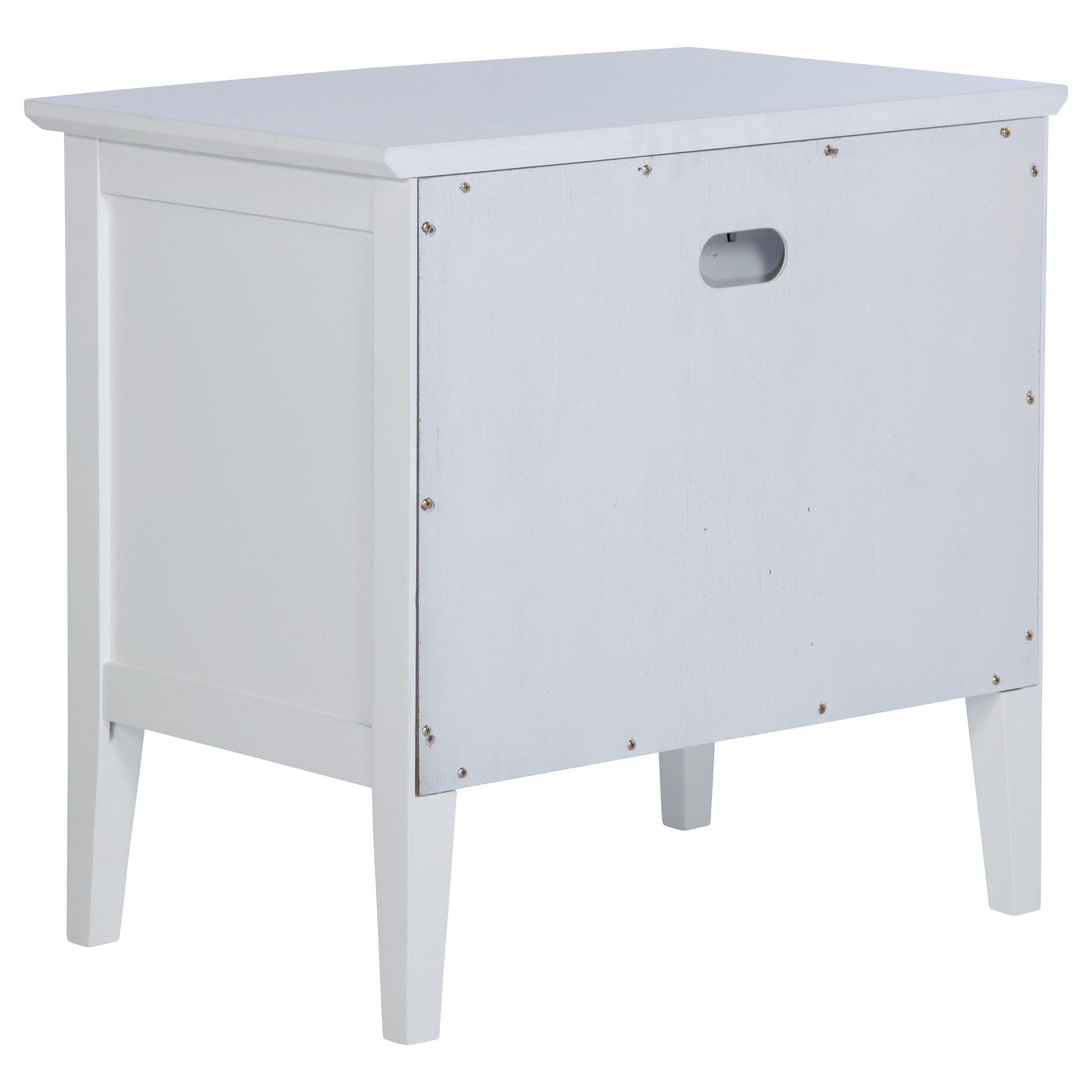 Bexhill 1-drawer Nightstand Bedide Table White