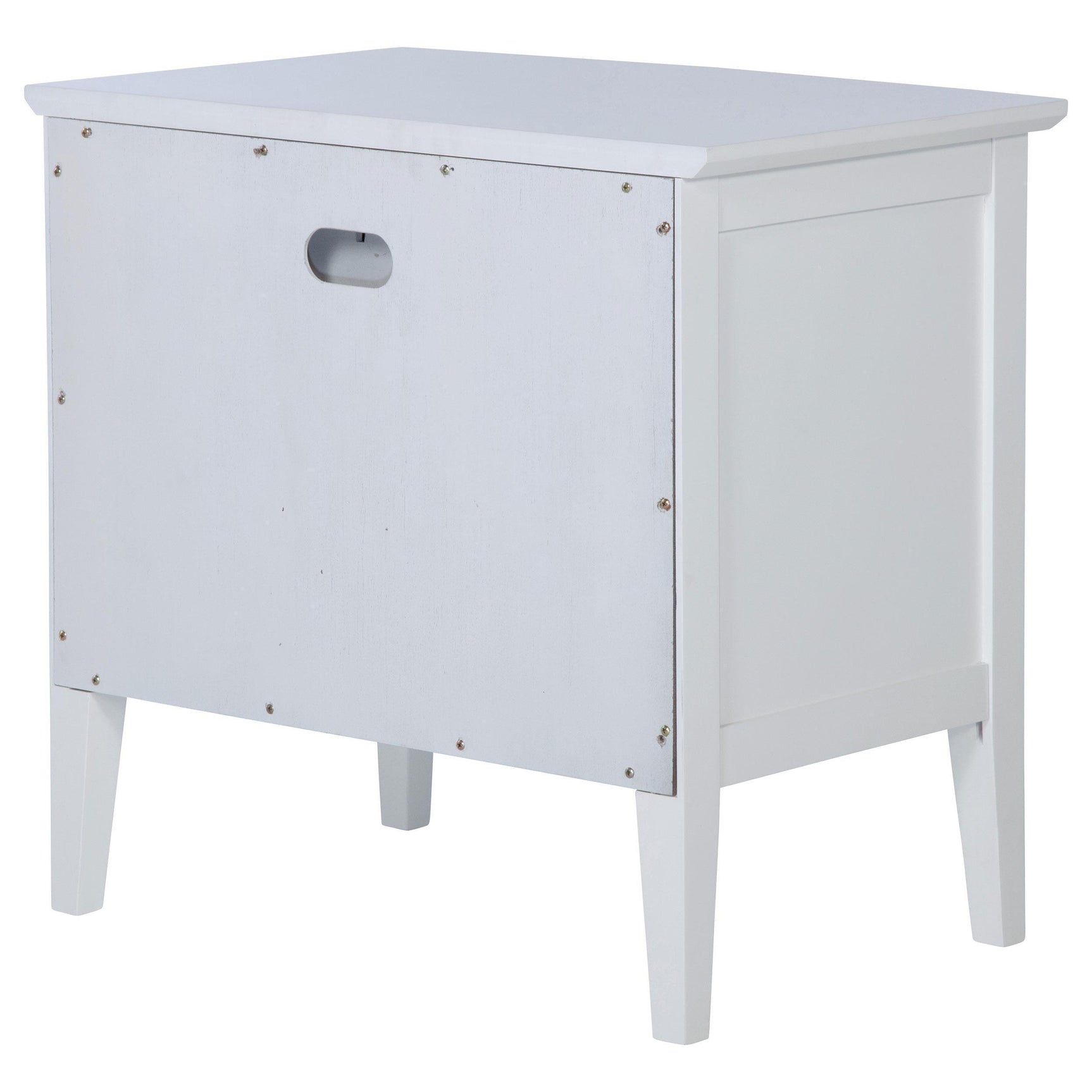 Bexhill 1-drawer Nightstand Bedide Table White