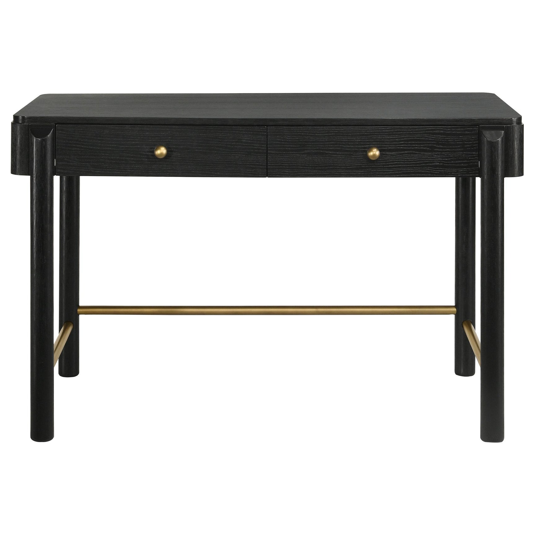 Arini Arini 2-Piece Makeup Vanity Table Mirror Set Black 224337-SET