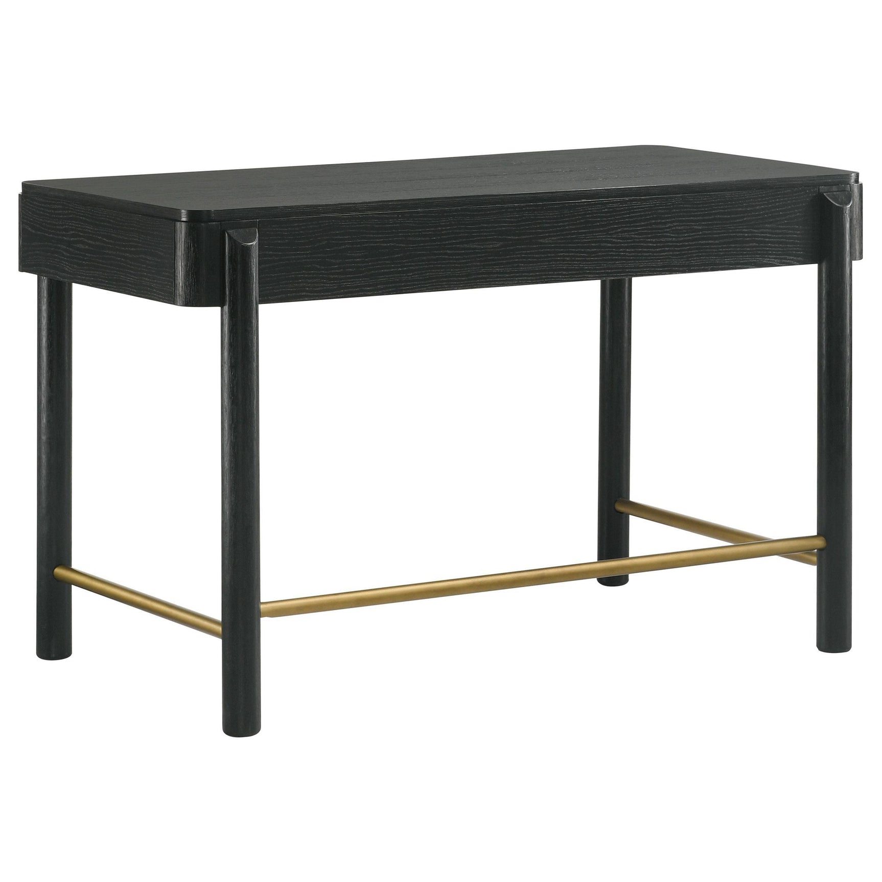 Arini Arini 2-Piece Makeup Vanity Table Mirror Set Black 224337-SET