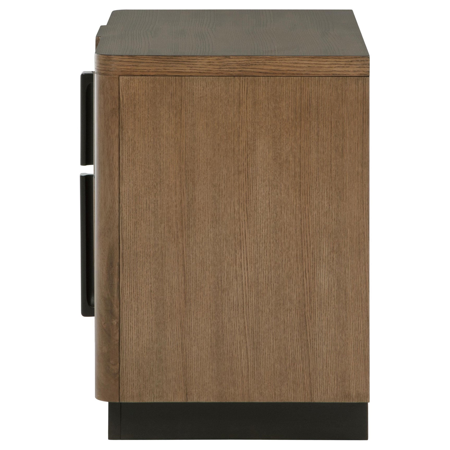 Terrace 2-drawer Nightstand Bedide Table Ash Brown